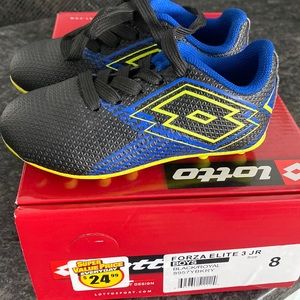 Lotto Forza Elite boys soccer cleats Sz 8